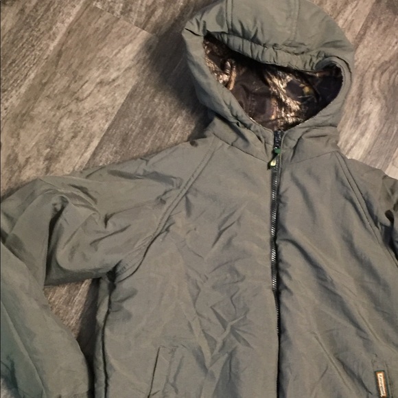 Remington Camouflage Reversible Coat with Hood - Picture 3 of 8